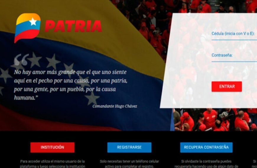 (VENEZUELA) SISTEMA PATRIA COMIENZA SEGUNDO PAGO DEL INGRESO INTEGRAL PARA LOS TRABAJADORES CORRESPONDIENTE AL MES DE MAYO