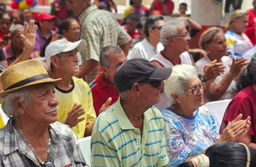 (VENEZUELA) PRESIDENTA (E) DELCY RODRÍGUEZ ANUNCIÓ DESPLIEGUE DE ATENCIÓN PARA ADULTOS MAYORES EN EL TERRITORIO NACIONAL