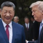 (CHINA) PRESIDENTES TRUMP Y XI JINPING CULMINAN ENCUENTRO HISTÓRICO EN PEKÍN