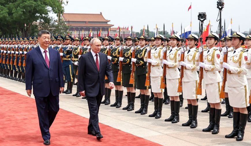 (CHINA) XI JINPING RECIBIÓ CON GRAN BENEPLÁCITO A SU HOMÓLOGO VLADIMIR PUTIN
