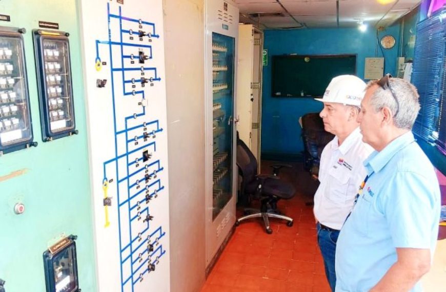 (VENEZUELA) MINISTRO PARA ENERGÍA ELÉCTRICA VERIFICA SUBESTACIONES EN EL ESTADO ZULIA