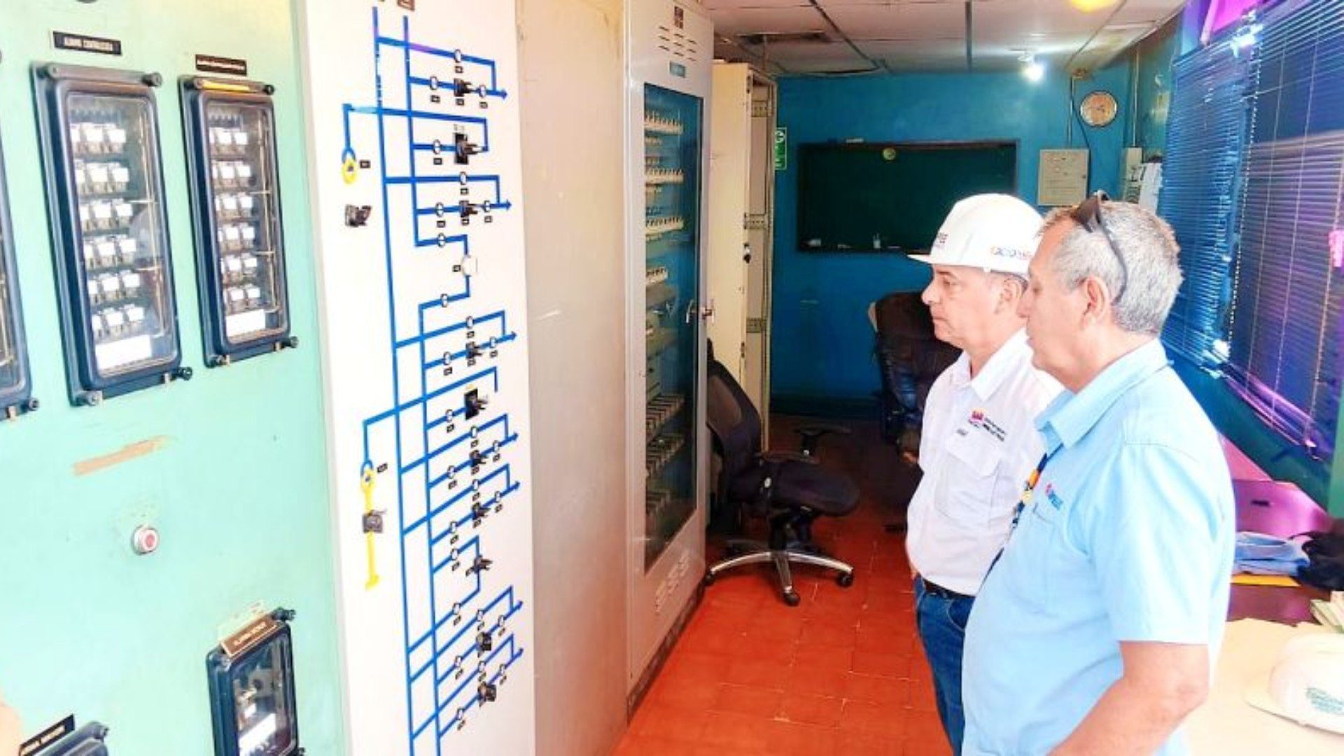 (VENEZUELA) MINISTRO PARA ENERGÍA ELÉCTRICA VERIFICA SUBESTACIONES EN EL ESTADO ZULIA