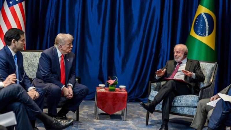 (EEUU) PRESIDENTE TRUMP LUEGO DE REUNIÓN CON SU COLEGA LULA DA SILVA:&hellip;