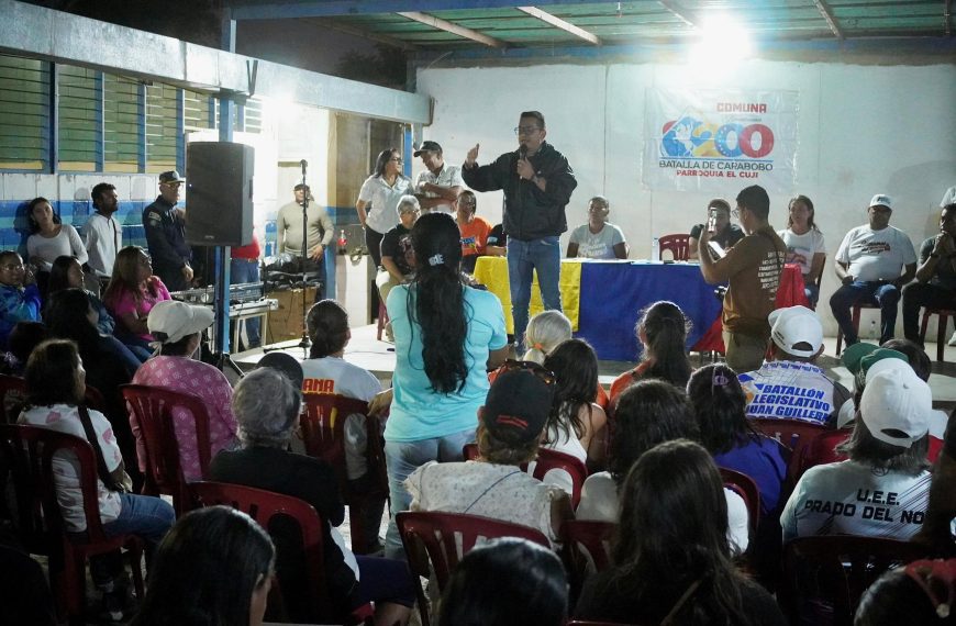 (VENEZUELA) ALCALDE YANYS AGÜERO: “VAMOS A TRANSFORMAR ESTE TERRITORIO EN CONJUNTO CON LOS APORTES DE CADA UNO DE USTEDES