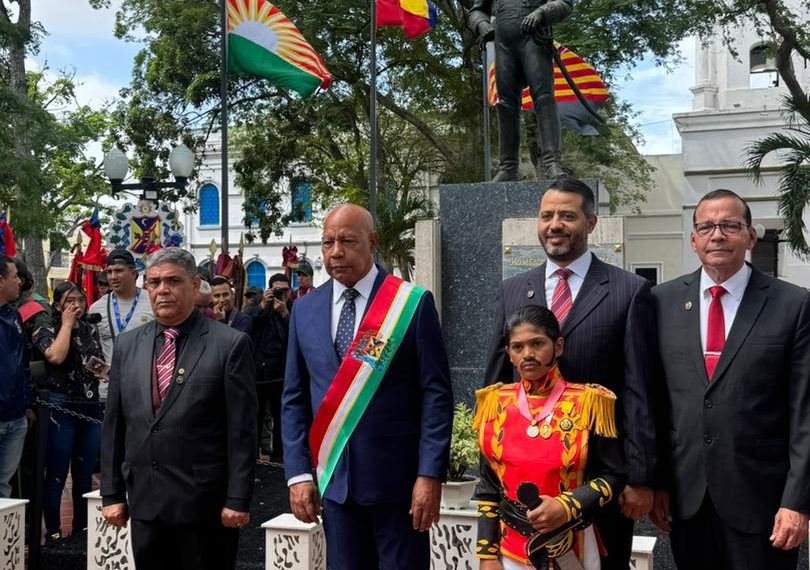 (VENEZUELA) CONMEMORADOS LOS 248 AÑOS DEL NATALICIO DEL GENERAL DE DIVISIÓN JUAN JACINTO LARA MELÉNDEZ