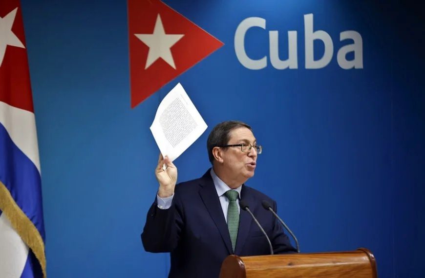 (CUBA) CANCILLER ALERTA SOBRE POSIBLE BAÑO DE SANGRE ANTE ACCIONES DE EEUU