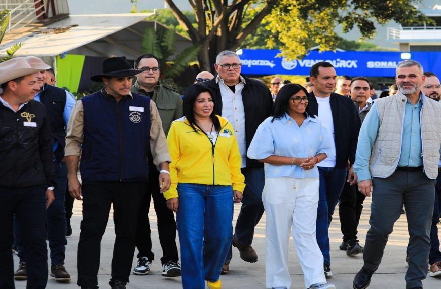 (VENEZUELA) PRESIDENTA ENCARGADA INAUGURÓ IV EXPO FERIA NACIONAL BUFALINA, CAPRINA Y OVINA 2026