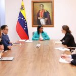 (VENEZUELA) PRESIDENTA ENCARGADA SOSTUVO REUNIÓN CON VICEPRESIDENTA PARA AMÉRICA LATINA Y EL CARIBE DEL BANCO MUNDIAL