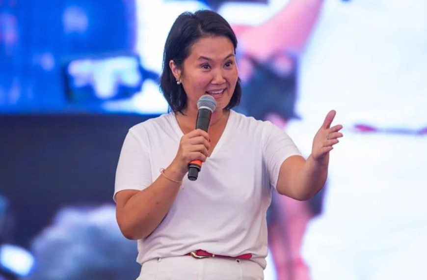 (PERÚ) CANDIDATA KEIKO FUJIMORI AVENTAJA CON 6 PUNTOS A SU RIVAL ROBERTO SÁNCHEZ