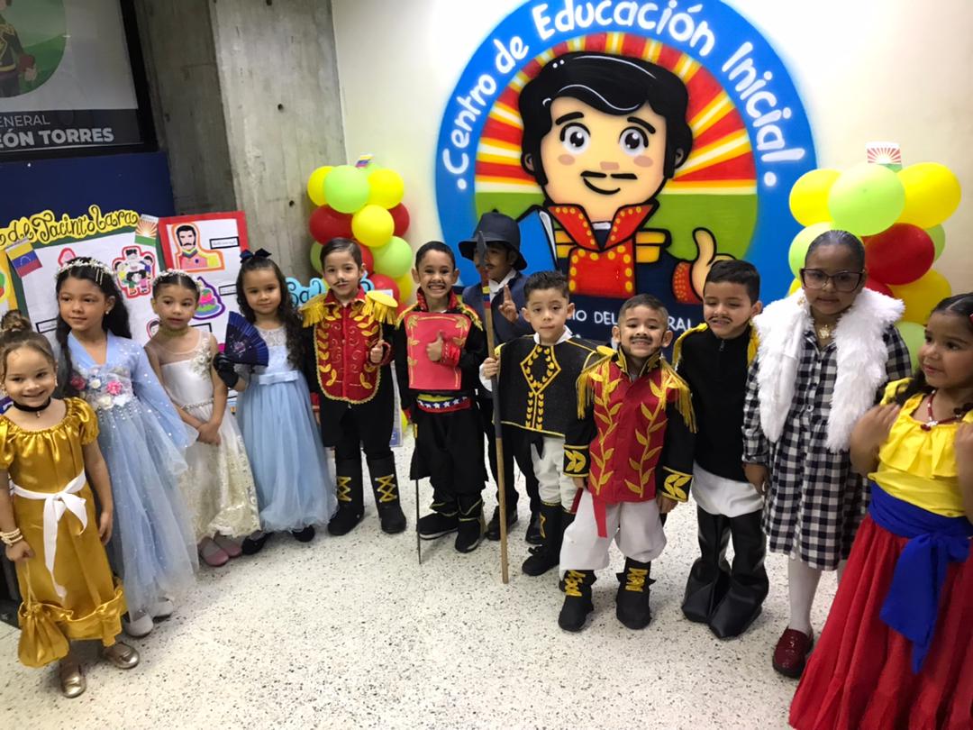 (VENEZUELA) CENTRO DE EDUCACIÓN INICIAL CONMEMORA EL NATALICIO DEL HÉROE EPÓNIMO JUAN…