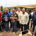 (VENEZUELA) VICEPRESIDENTE DE OBRAS PÚBLICAS Y SERVICIOS REALIZÓ INSPECCIÓN TÉCNICA EN EL PUENTE YACURAL