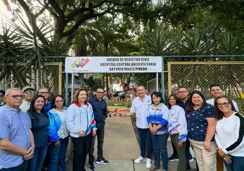 ​(VENEZUELA) TOTALMENTE RENOVADA Y REHABILITADA LA UNIDAD DE REGISTRO CIVIL DEL HCUAMP PARA ATENDER 400 USUARIOS DIARIOS
