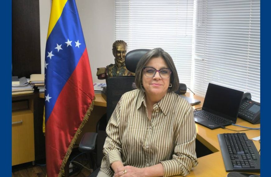 (VENEZUELA) DESIGNAN A PAOLA POSANI COMO NUEVA MINISTRA PARA HÁBITAT Y VIVIENDA