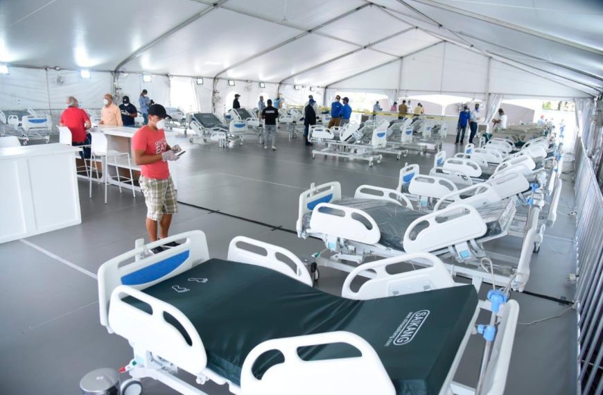 (MUNDO) REPÚBLICA DOMINICANA ANUNCIÓ ENVÍO DE UN HOSPITAL MÓVIL CON 40 PROFESIONALES DE LA SALUD