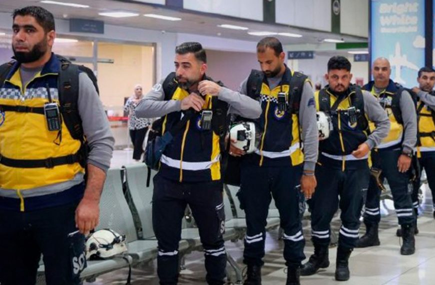 (MUNDO) SIRIA ENVÍA AL PAÍS PRIMERA MISIÓN INTERNACIONAL DE BÚSQUEDA Y RESCATE