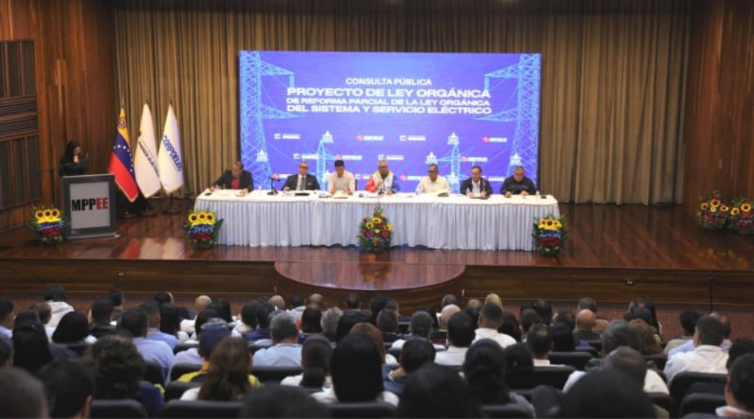 (VENEZUELA) COMENZÓ CONSULTA PÚBLICA DE LA REFORMA DE LEY ELÉCTRICA