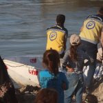 (SIRIA) RESCATAN A 12 FAMILIAS AFECTADAS PPR CRECIDA DEL RÍO ÉUFRATES