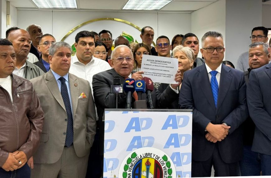 (VENEZUELA) AD PRESENTÓ PROPUESTA PARA LA REFORMA CONSTITUCIONAL