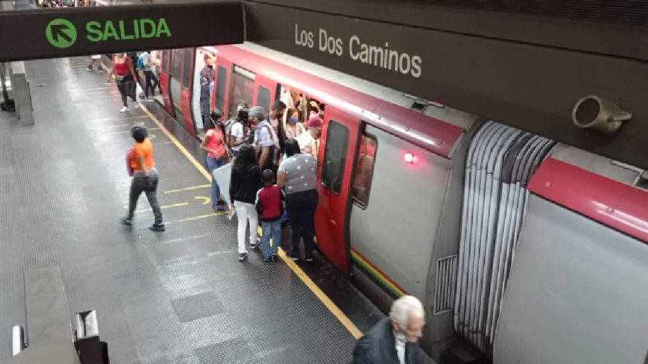 (VENEZUELA) METRO DE CARACAS SUSPENDIÓ OPERACIONES POR SEGURIDAD ESTE LUNES