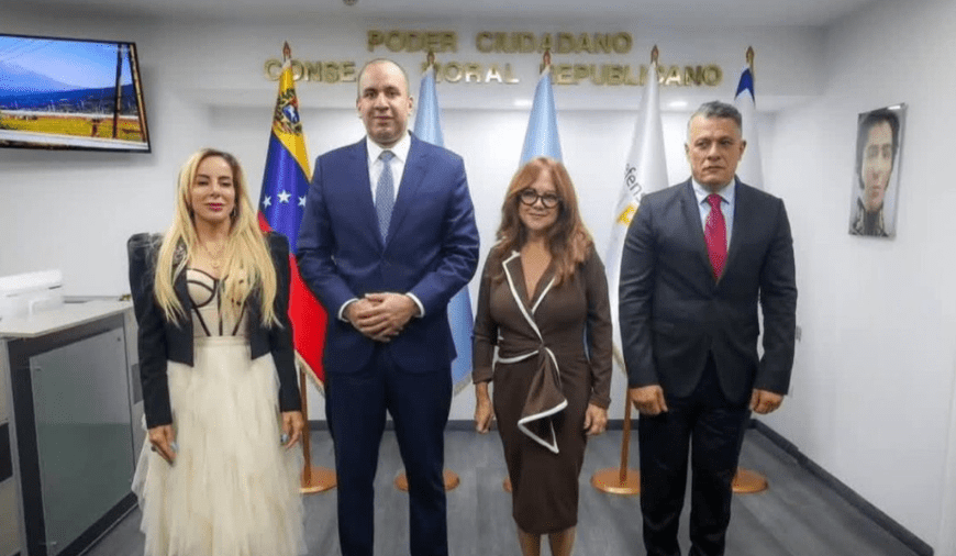 (VENEZUELA) FISCAL GENERAL ASUME PRESIDENCIA DEL CONSEJO MORAL REPUBLICANO PARA EL PERÍODO 2026-2027