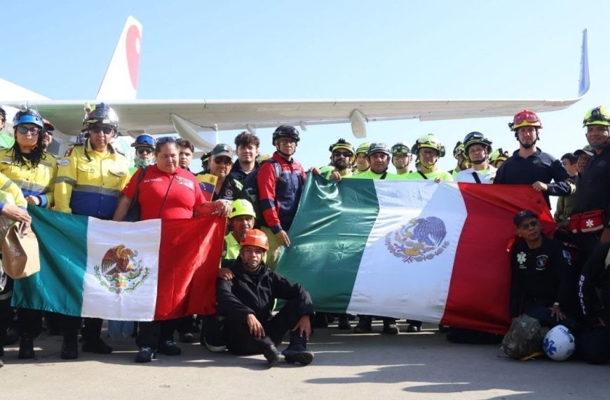 (MUNDO) MÉXICO INCORPORA 127 NUEVOS BRIGADISTAS A LOS TRABAJOS DE BÚSQUEDA Y RESCATE EN VENEZUELA