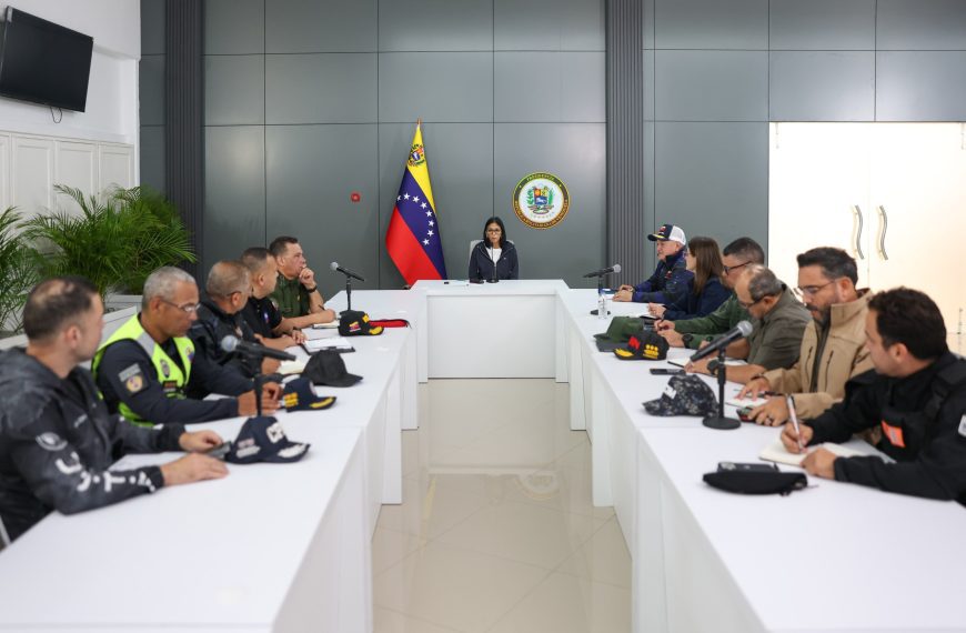 (VENEZUELA) SUPERVISÓ DESPLIEGUE DE SEGURIDAD EN ZONAS AFECTADAS