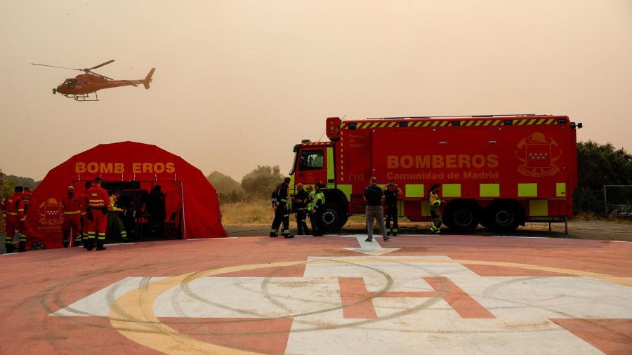 (ESPAÑA) GOBIERNO ESPAÑOL UNIFICA GESTIÓN PARA CONTROLAR DOS GRANDES INCENDIOS DE MADRID&hellip;