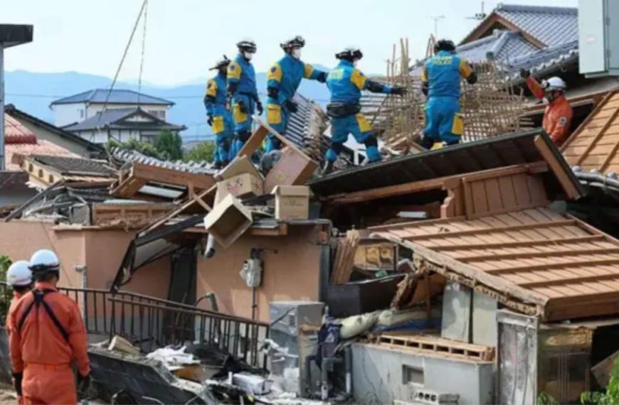 (JAPÓN) SE ELEVA A 34 NÚMERO DE VÍCTIMAS FATALES TRAS TERREMOTO DE MAGNITUD 7,1