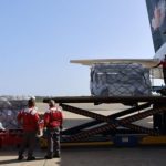 (VENEZUELA) LLEGAN A LA GUAIRA 42 TONELADAS DE SUMINISTROS MÉDICOS Y DE REFUGIO DESDE MADRID
