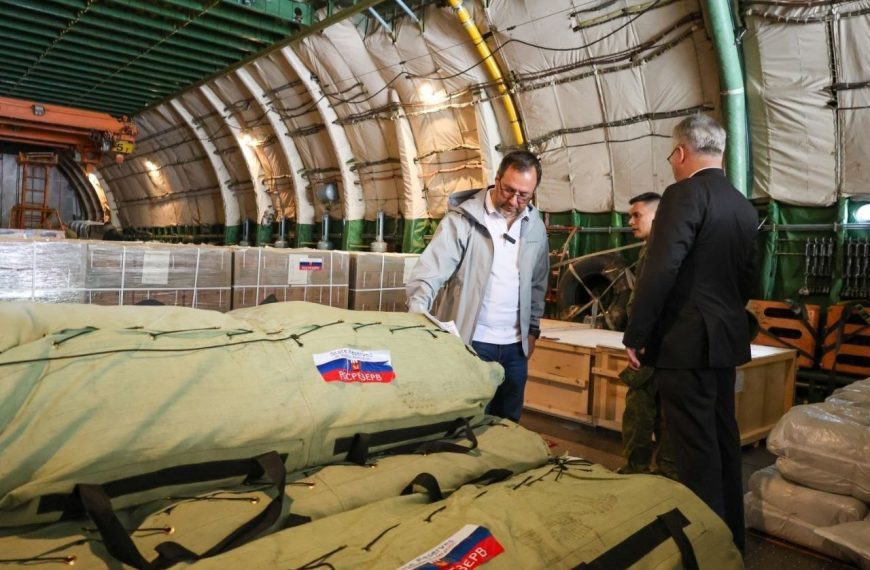 (VENEZUELA) LLEGA AL PAÍS NUEVO CARGAMENTO DE AYUDA HUMANITARIA PROVENIENTE DE RUSIA
