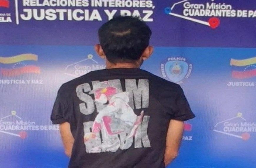 (VENEZUELA) CAPTURAN A SUJETO POR ABUSO SEXUAL CONTRA UNA ADULTA MAYOR EN EL ESTADO TRUJILLO
