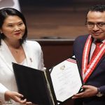 (PERÚ) KEIKO FUJIMORI RECIBE CREDENCIALES COMO PRESIDENTA ELECTA