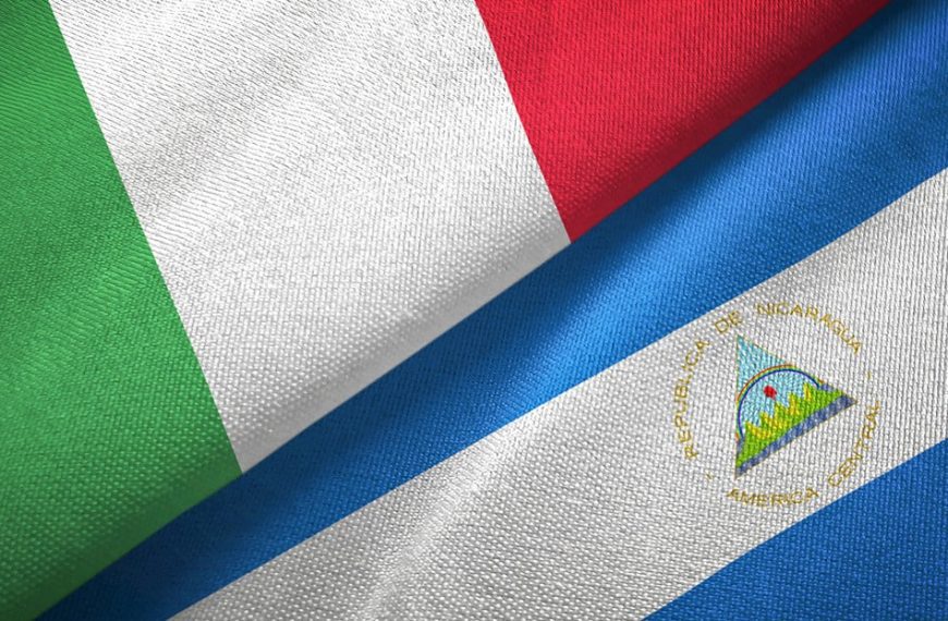(MUNDO) NICARAGUA ROMPE RELACIONES DIPLOMÁTICAS CON ITALIA