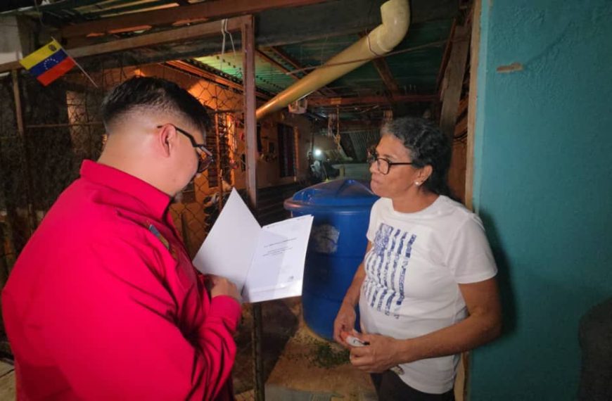 (VENEZUELA) ALCALDÍA DE PALAVECINO AVANZA EN LA REGULARIZACIÓN DE TIERRAS CON EL PLAN “100% TITULARIDAD”
