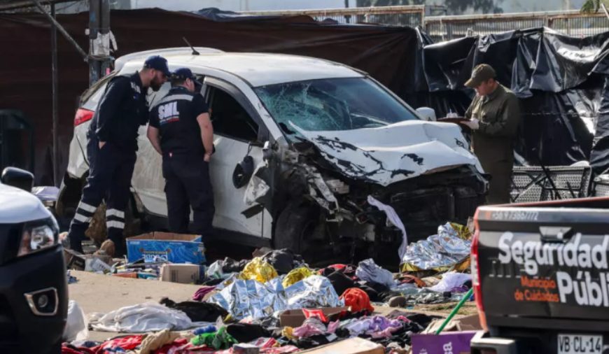 (CHILE) 6 FALLECIDOS Y SIETE HERIDOS SE REPORTAN TRAS ATROPELLO MASIVO EN FERIA DE VIÑA DEL MAR