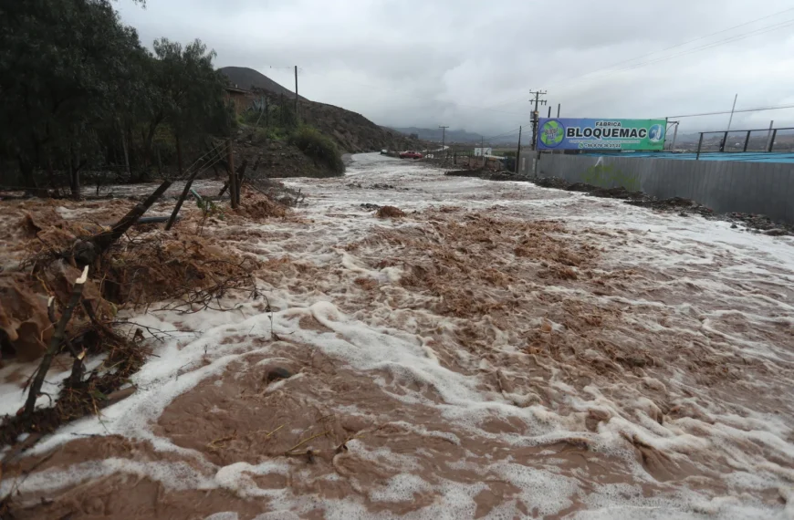 (CHILE) 10 FALLECIDOS Y 100 MIL PERSONAS AISLADAS HA DEJADO INTENSO TEMPORAL