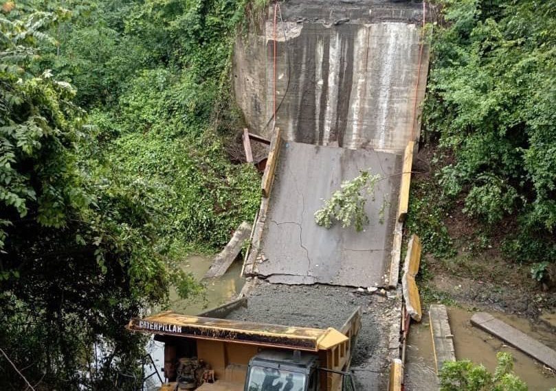 ‎(VENEZUELA) REPORTAN COLAPSO DEL PUENTE QUE CONECTA A ARAGUA CON GUÁRICO