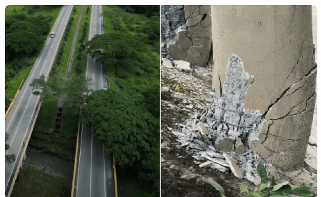 (VENEZUELA) ACTIVAN CONTRAFLUJO EN LA AUTOPISTA CENTROOCCIDENTAL DE YARACUY PARA ATENDER FALLA&hellip;