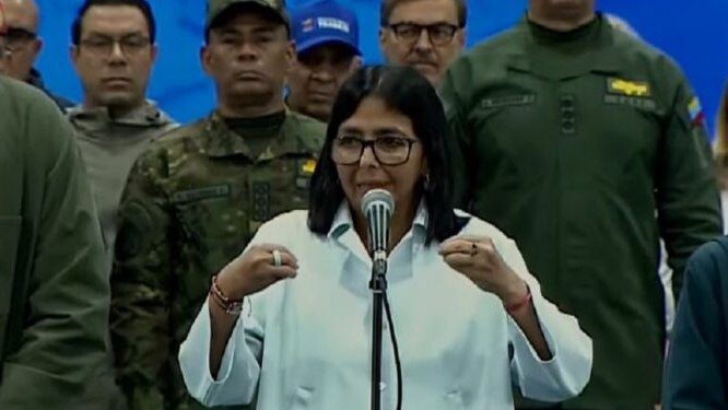 (VENEZUELA) PRESIDENTA DELCY RODRÍGUEZ ANUNCIÓ RESTABLECIMIENTO DE RELACIONES CONSULARES CON CHILE