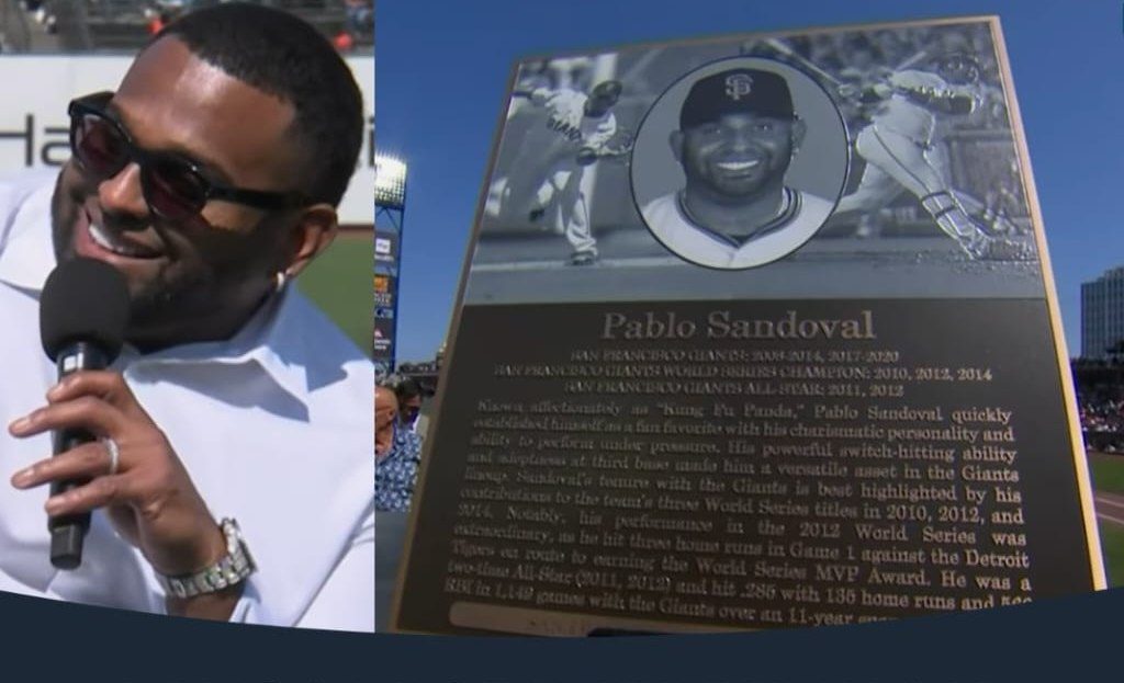 (EEUU) «EL PANDA» PABLO SANDOVAL ES EXALTADO AL SALÓN DE LA FAMA…