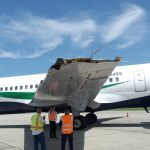 (VENEZUELA) AERONAVE DE VENEZOLANA DE AVIACIÓN REGISTRA DAÑOS ESTRUCTURALES TRAS SITUACIÓN EN BASE AÉREA DE MARACAY