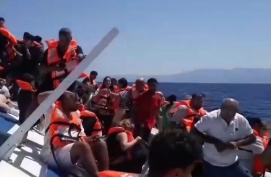 (CHIPRE) 8 PERSONAS HAN FALLECIDO TRAS NAUFRAGIO DE UN FERRY DE PASAJEROS AL NORTE DEL PAÍS (+VIDEO)