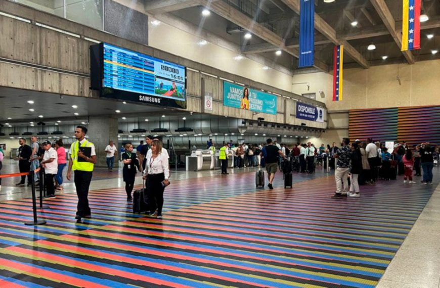 (VENEZUELA) EL 1 DE SEPTIEMBRE COMIENZAN OPERACIONES EN EL AEROPUERTO INTERNACIONAL DE MAIQUETÍA