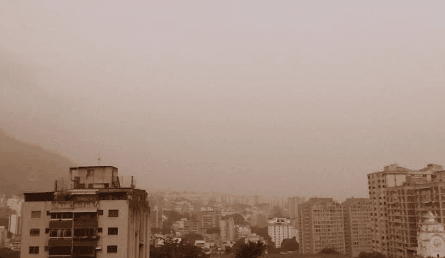 (VENEZUELA) POLVO DEL SAHARA ESTARÁ EN EL PAÍS HASTA EL 28 DE AGOSTO