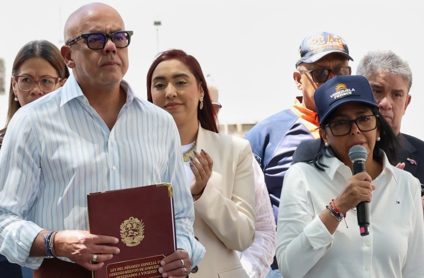 (VENEZUELA) JEFA DE ESTADO PROMULGÓ LEY DEL RÉGIMEN ESPECIAL DE ARRENDAMIENTO