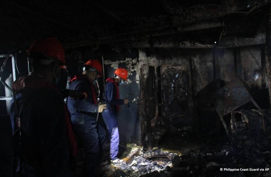 (FILIPINAS) 76 FALLECIDOS Y 13 DESAPARECIDOS DEJA VORAZ INCENDIO DE FERRY