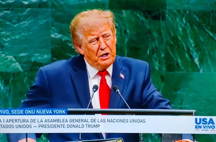 (EEUU) PRESIDENTE TRUMPINTERVIENE EN LA ASAMBLEA GENERAL DE LA ONU