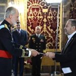(ESPAÑA) REY FELIPE VI RECIBE CARTAS CREDENCIALES DE TIMOTEO ZAMBRANO COMO EMBAJADOR DE VENEZUELA