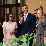 (VENEZUELA) PRESIDENTE DE PARAGUAY ES RECIBIDO EN MIRAFLORES PARA REUNIÓN DE TRABAJO
