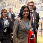 (EEUU) PRESIDENTA DELCY RODRÍGUEZ ASISTE A APERTURA DEL DEBATE DE ALTO NIVEL DE LA ASAMBLEA GENERAL DE LA ONU